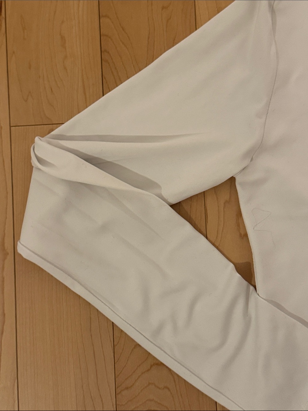 Babaton Aritzia nylon White Long-Sleeve shirt - Picture 3 of 4